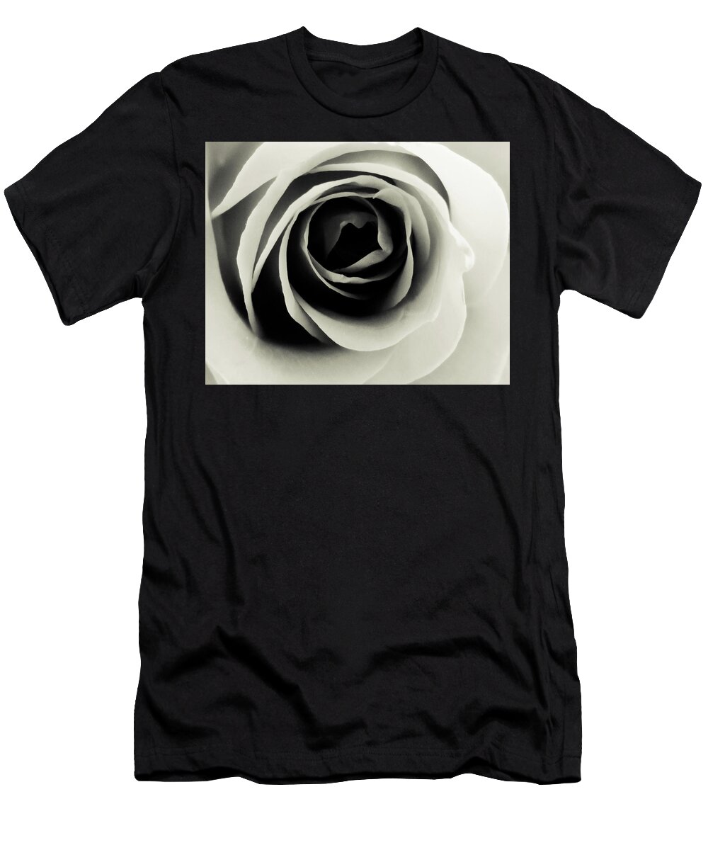 Flower T-Shirt featuring the photograph Rose Flower #3 by Cesar Vieira