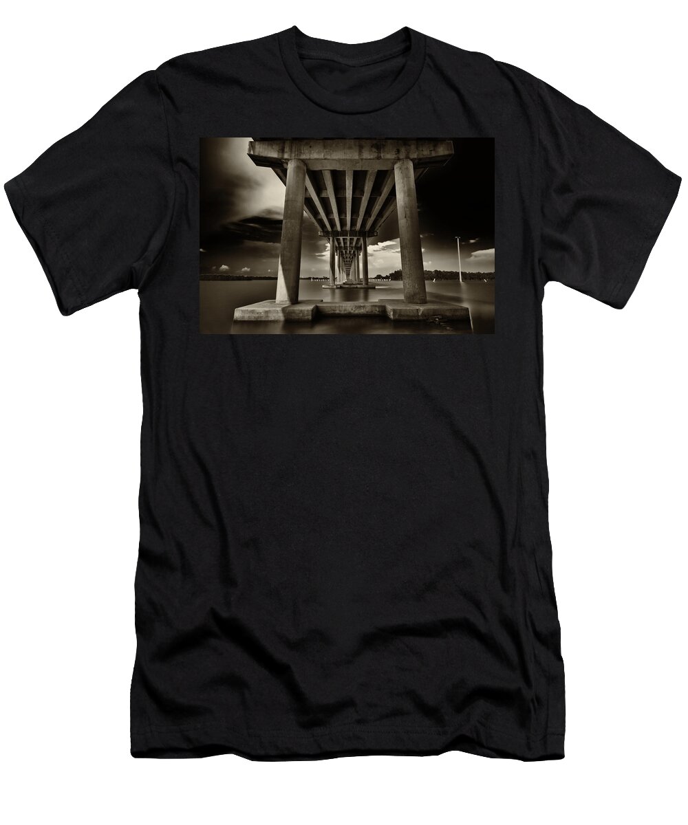 Everglades T-Shirt featuring the photograph San Marco Bridge by Raul Rodriguez