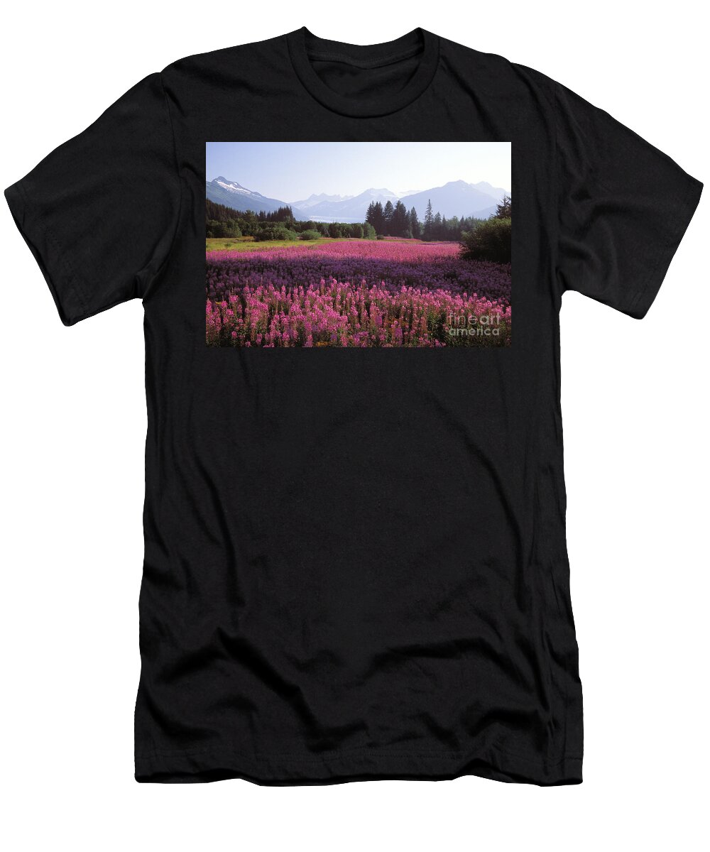Altitude T-Shirt featuring the photograph Alaska, Juneau #4 by John Hyde - Printscapes