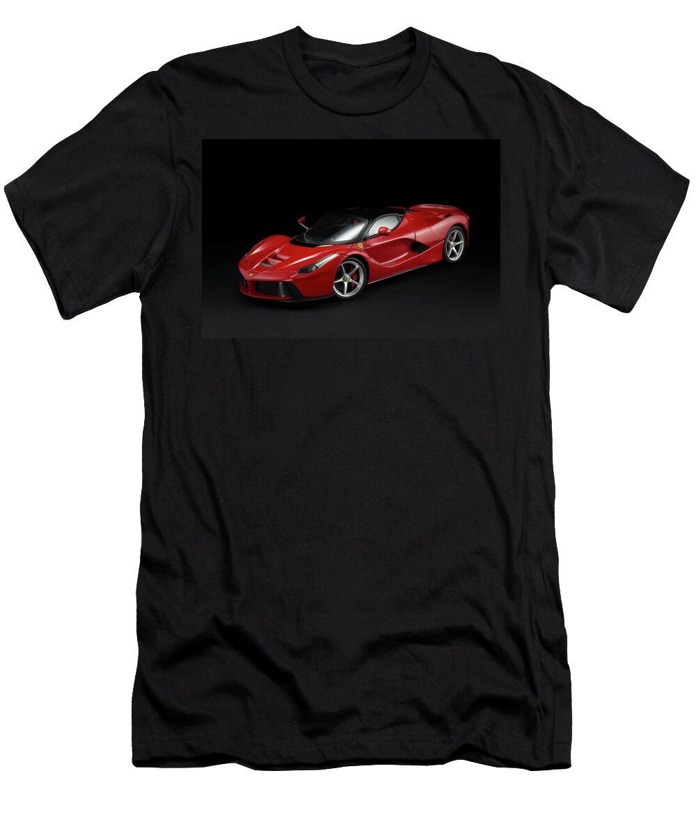 Ferrari T-Shirt featuring the photograph LaFerrari #4 by Evgeny Rivkin