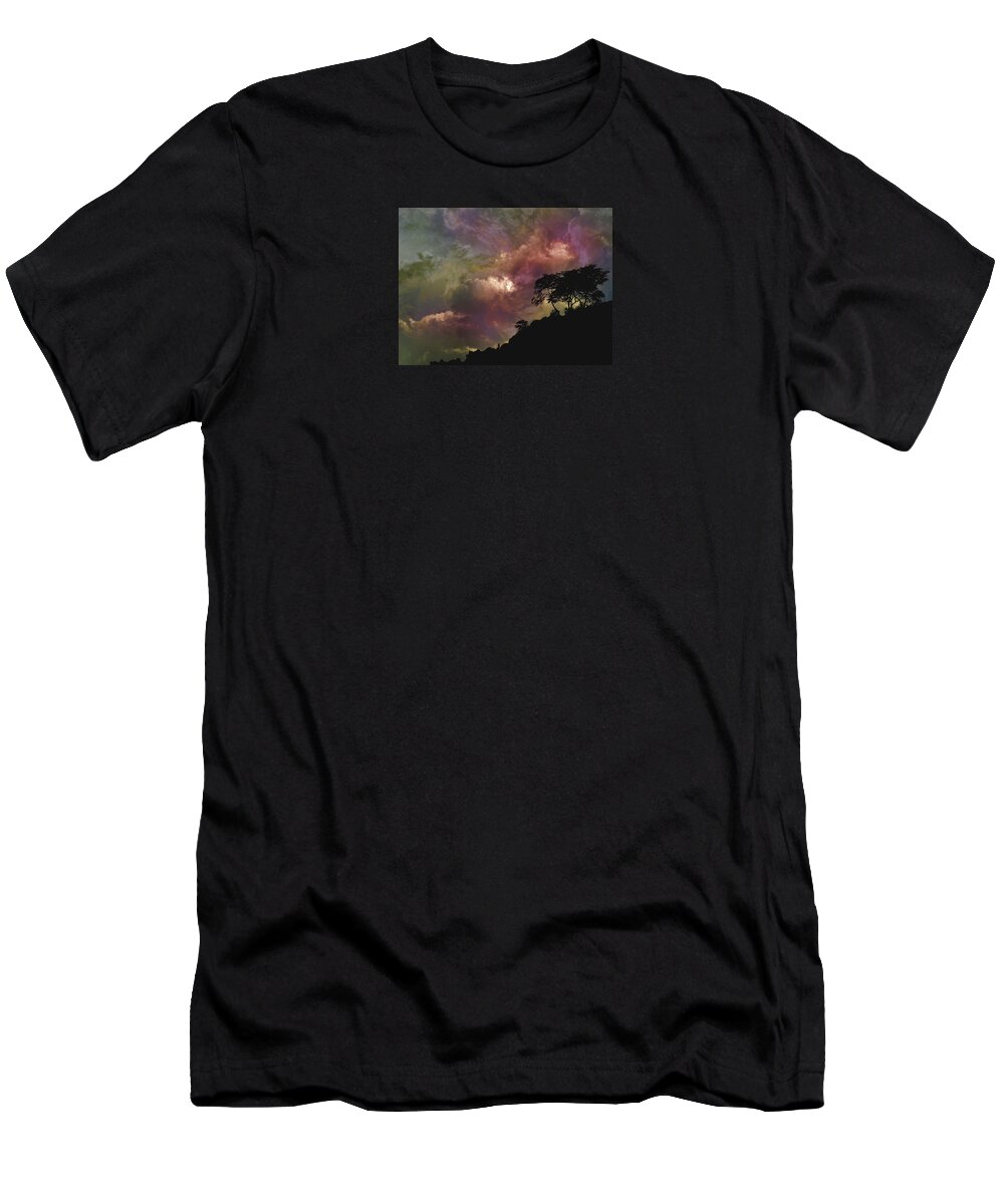 Hill T-Shirt featuring the photograph 4090 #1 by Peter Holme III
