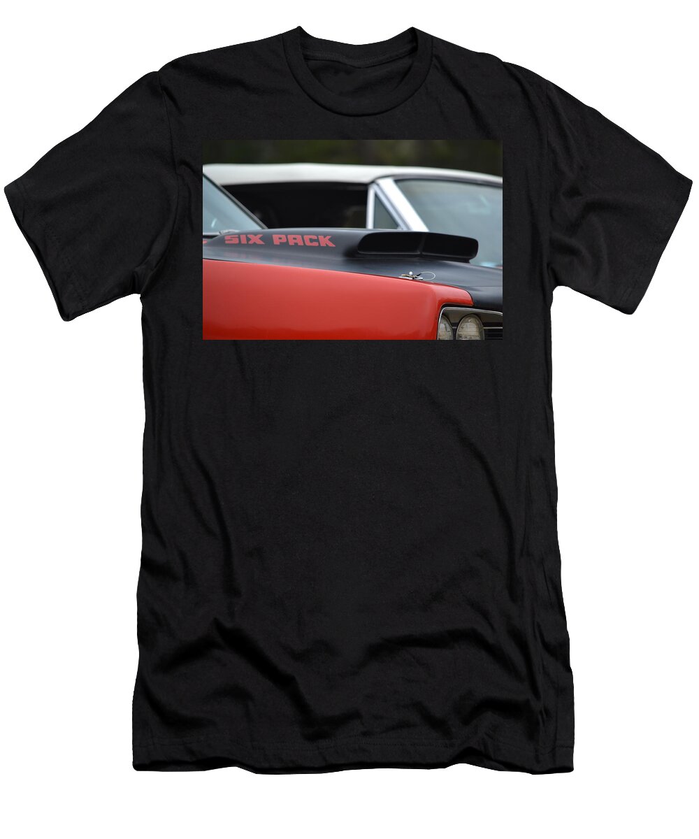  T-Shirt featuring the photograph 440 Six-Pack Hood by Dean Ferreira