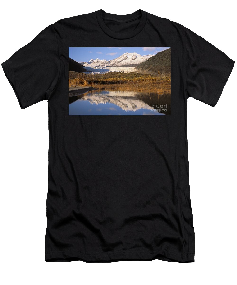42-pfs0157 T-Shirt featuring the photograph Alaska, Juneau #5 by John Hyde - Printscapes