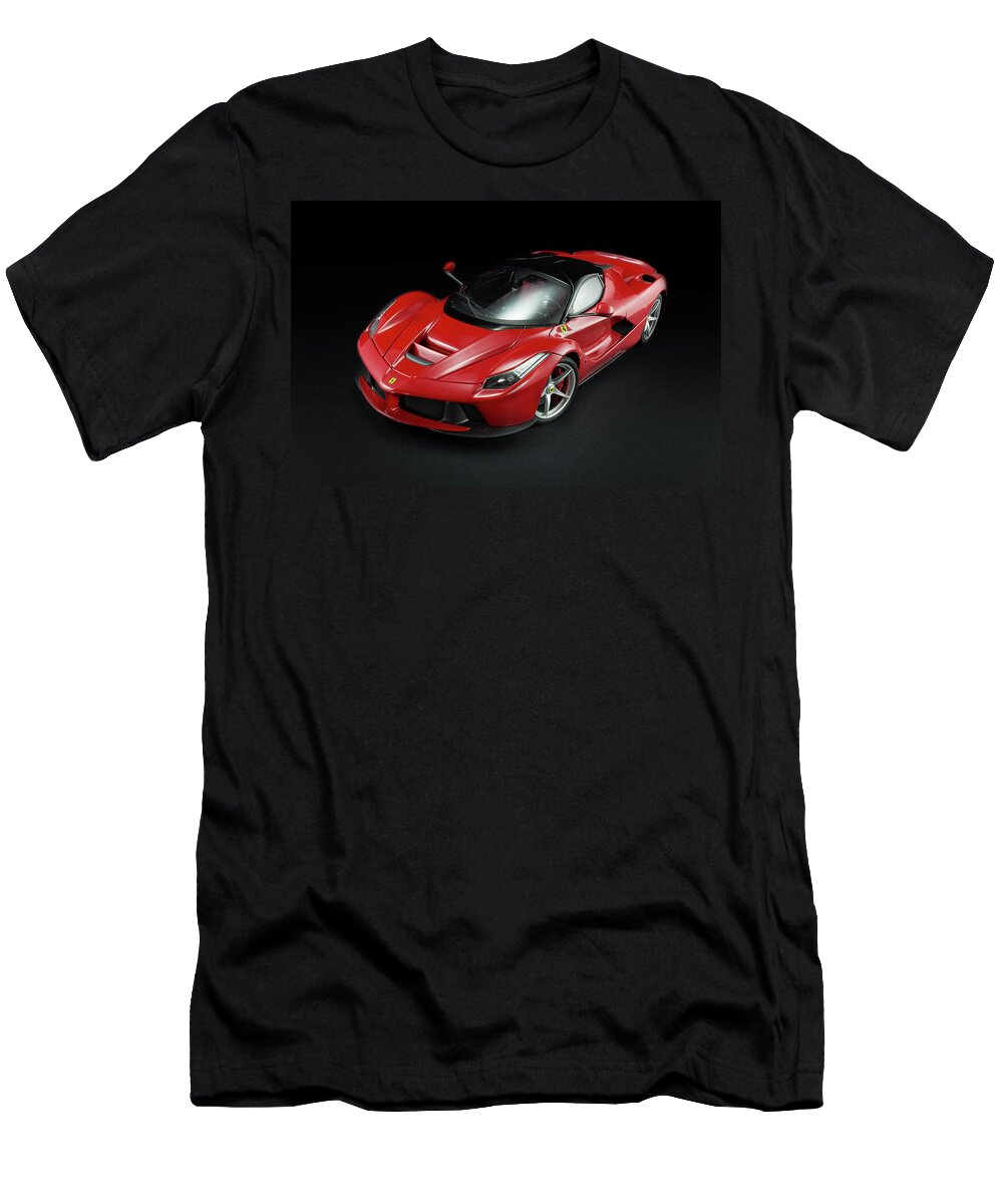 Ferrari T-Shirt featuring the photograph LaFerrari #8 by Evgeny Rivkin