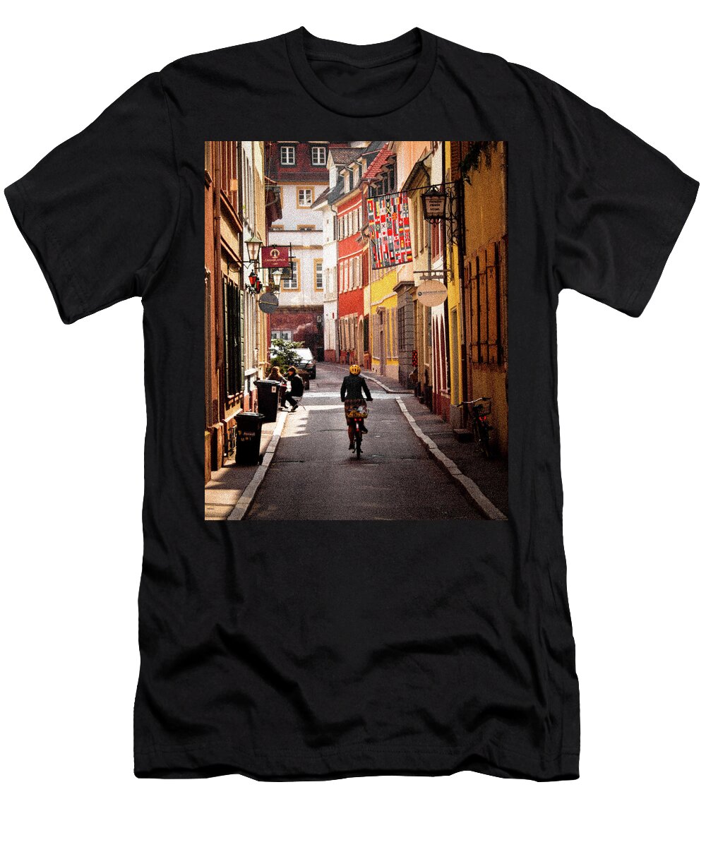 Architecture T-Shirt featuring the photograph A Casual Tuesday by Steven Myers