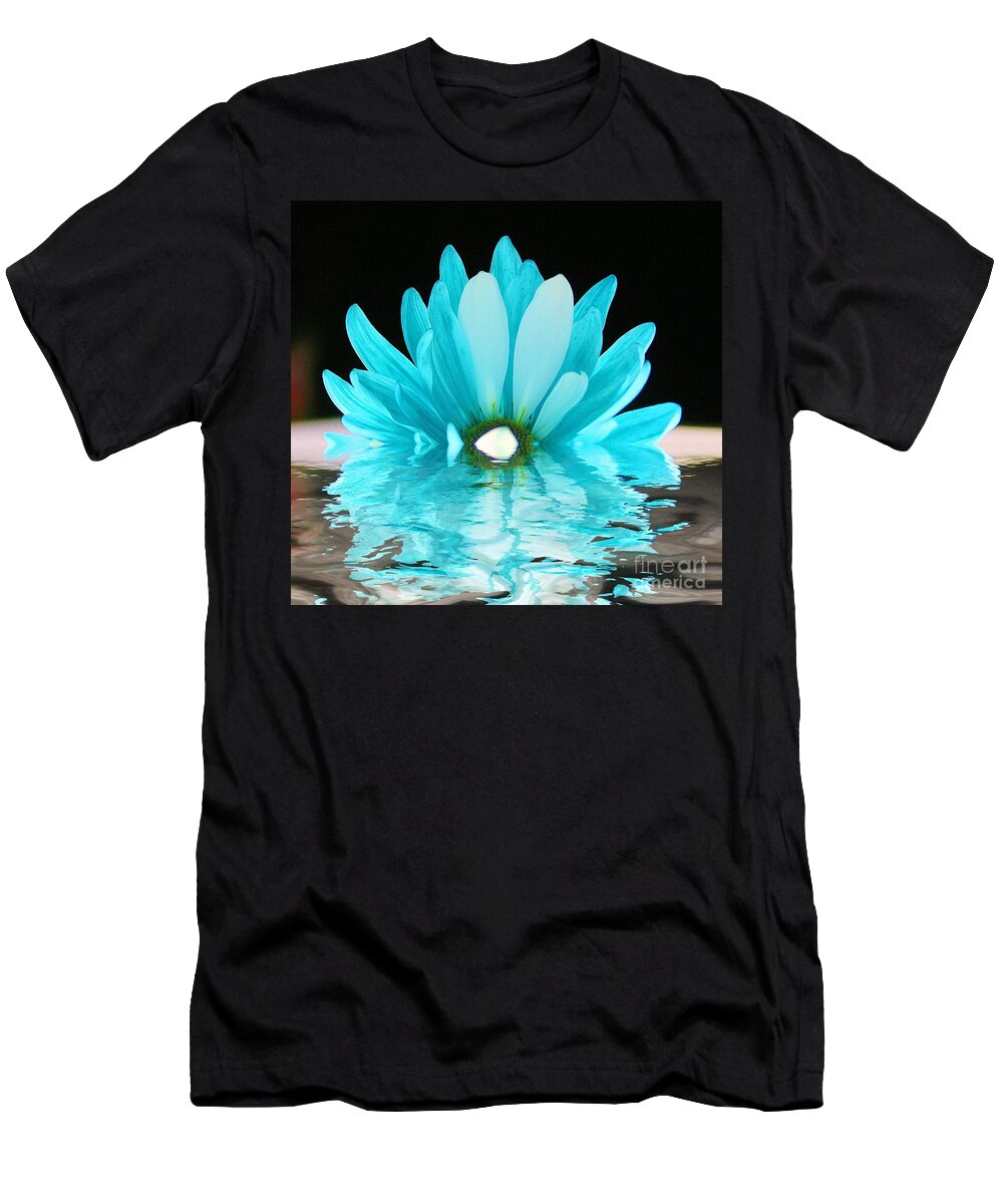 Flower T-Shirt featuring the photograph A Float by Julie Lueders 