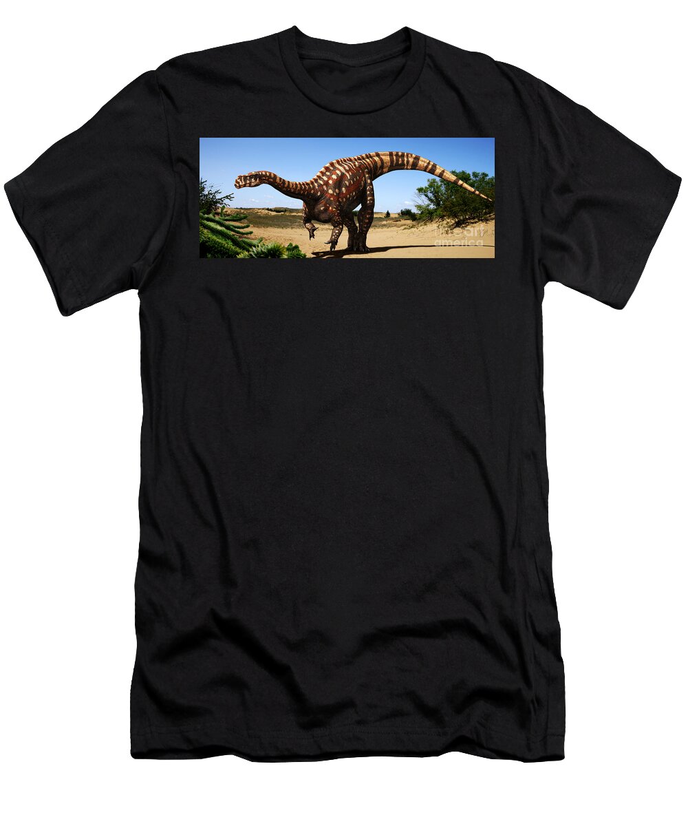 Aardonyx T-Shirt featuring the digital art Aardonyx by Julius Csotonyi