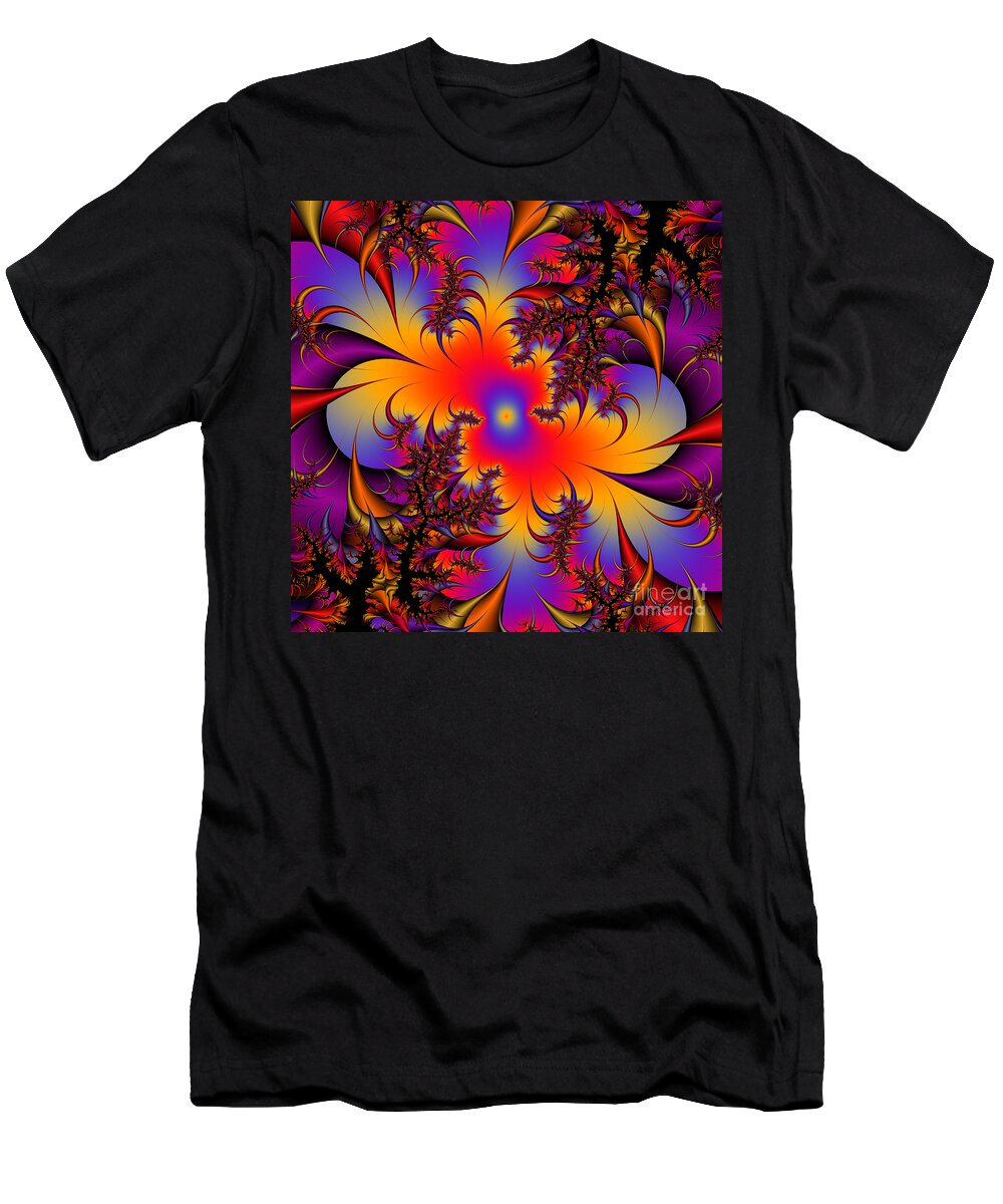 Abstract T-Shirt featuring the photograph Abstact 17 by Rolf Bertram