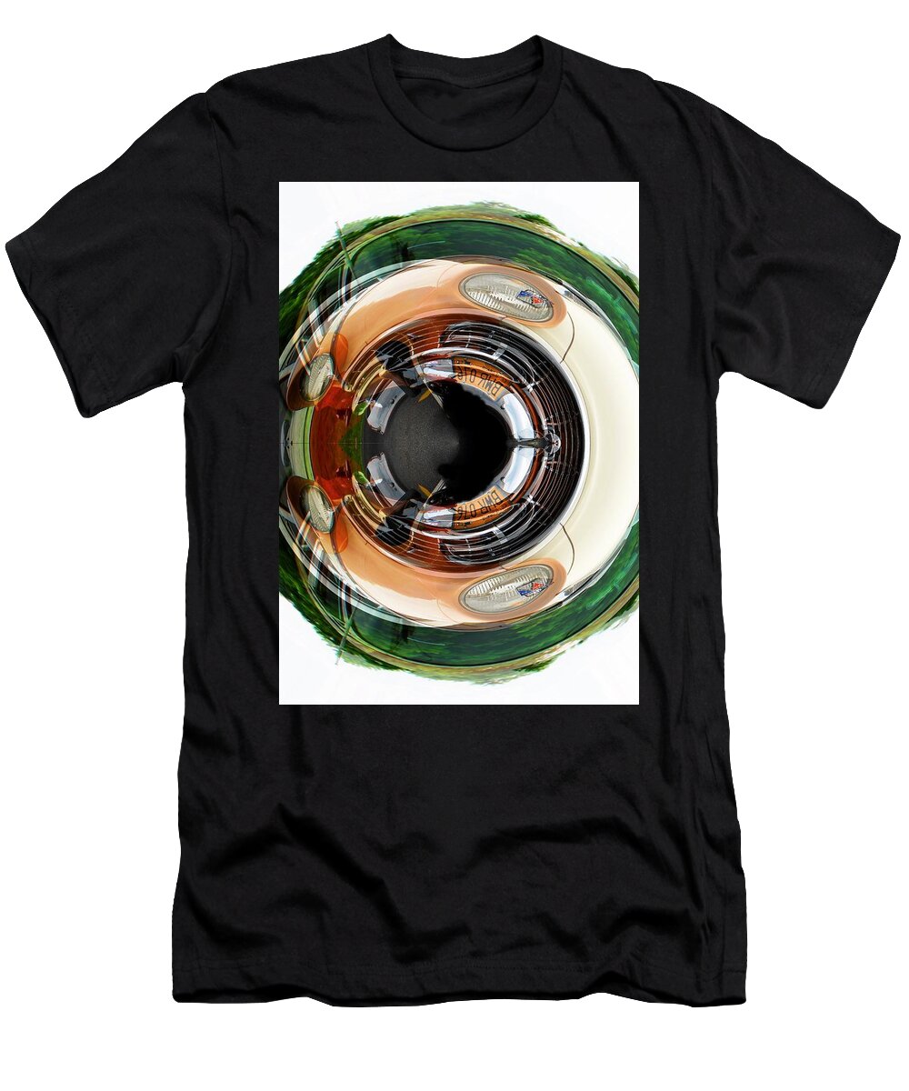Cars T-Shirt featuring the photograph Abstract old station wagon by Karl Rose