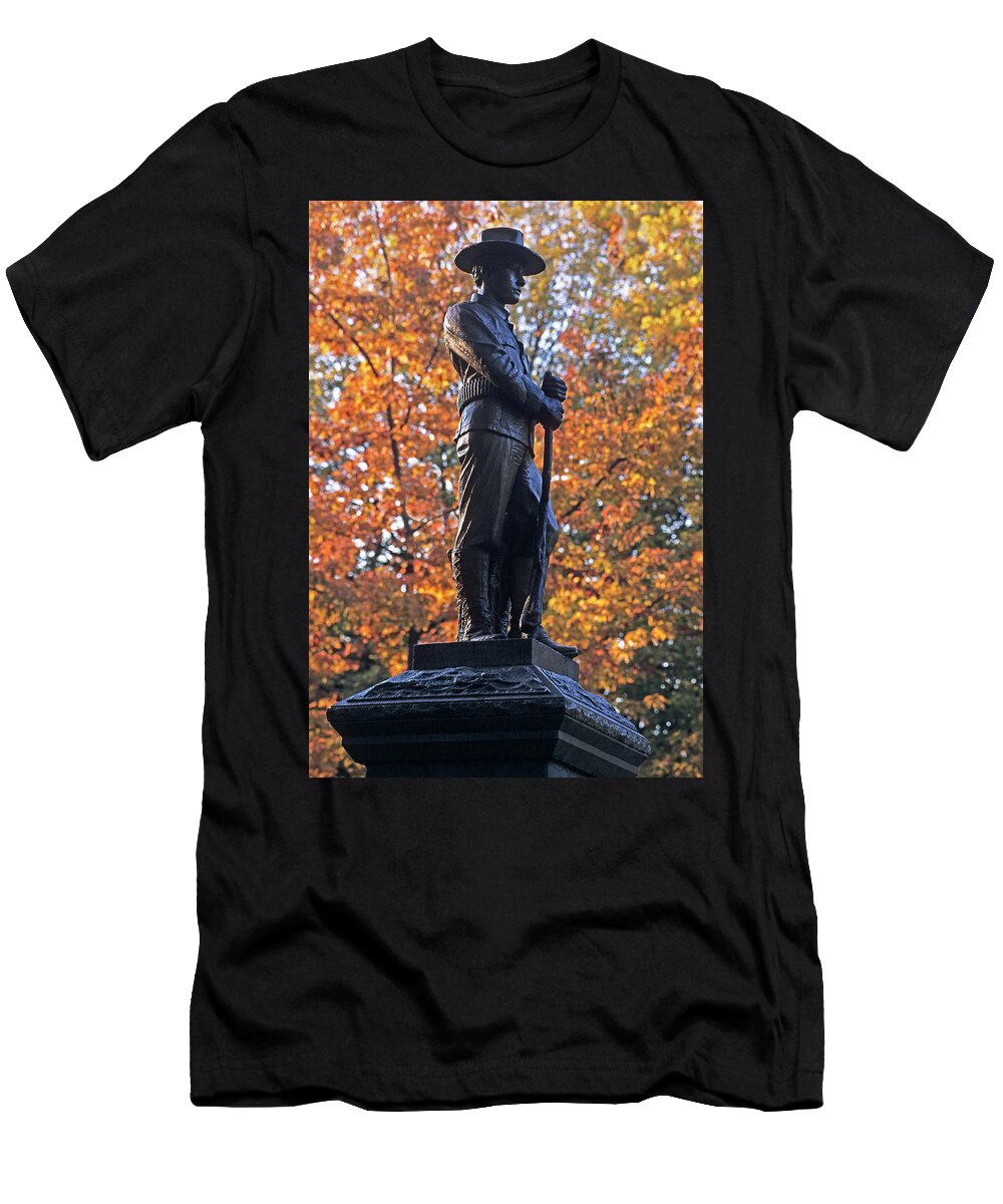 Outdoors T-Shirt featuring the photograph Ad Lawn Soldier by Doug Davidson
