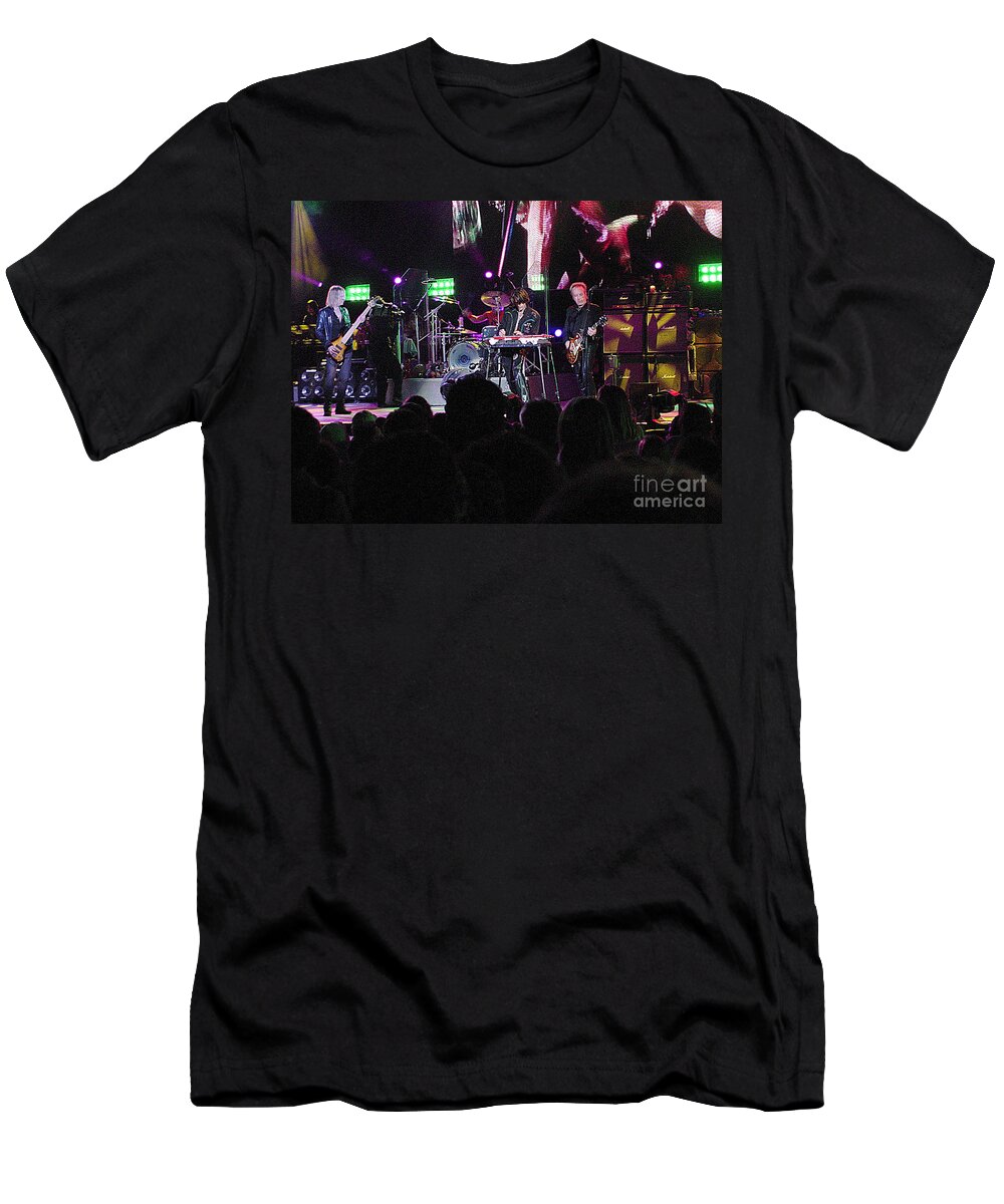 Aerosmith T-Shirt featuring the photograph Aerosmith-00128 by Gary Gingrich Galleries