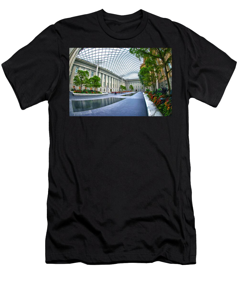 National Portrait Gallery T-Shirt featuring the photograph Aesthetic Emotion by Mitch Cat