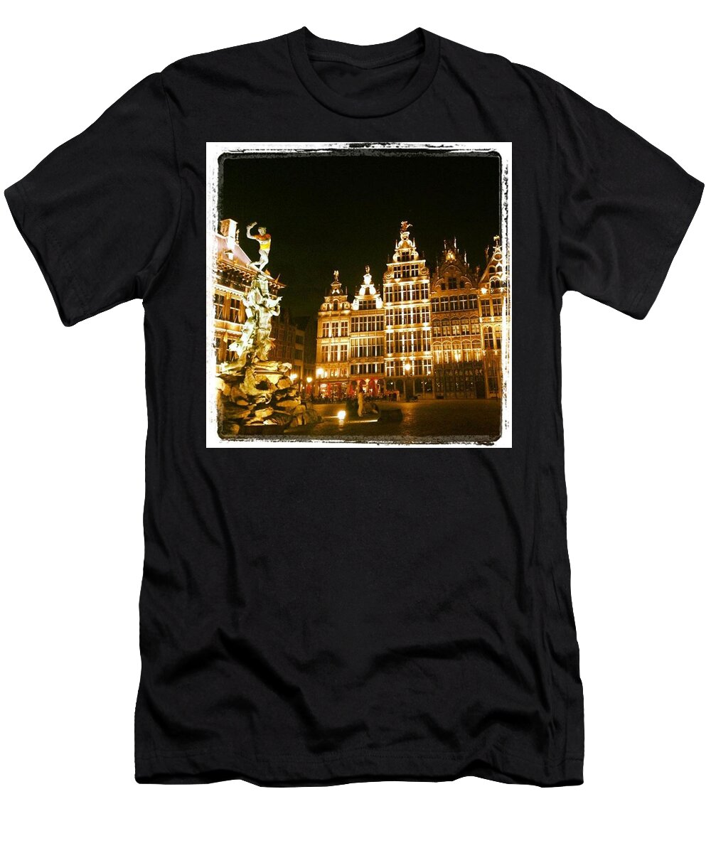Amazing T-Shirt featuring the photograph Amazing Romantic Antwerp by Chantal Mantovani