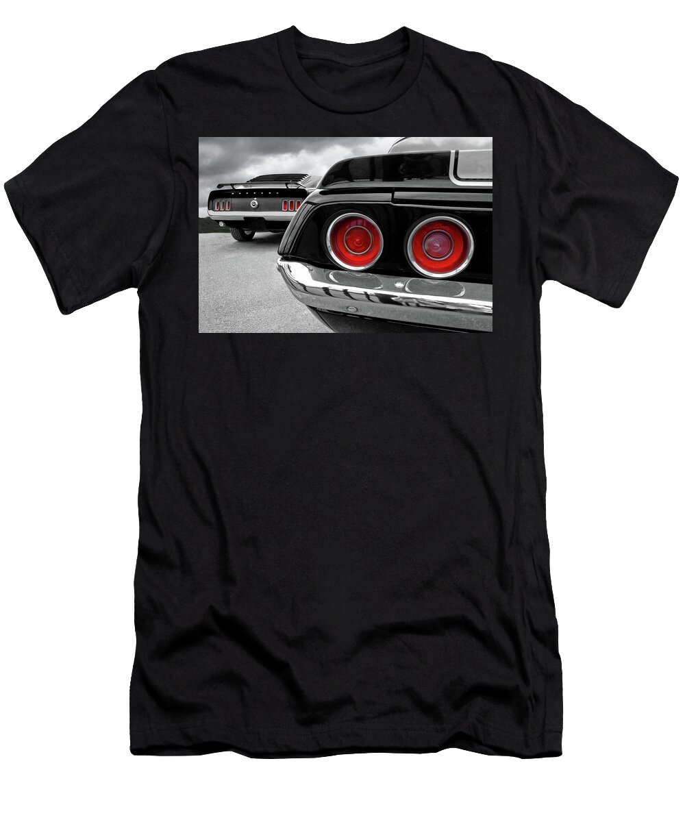 American Muscle T-Shirt featuring the photograph American Muscle by Gill Billington
