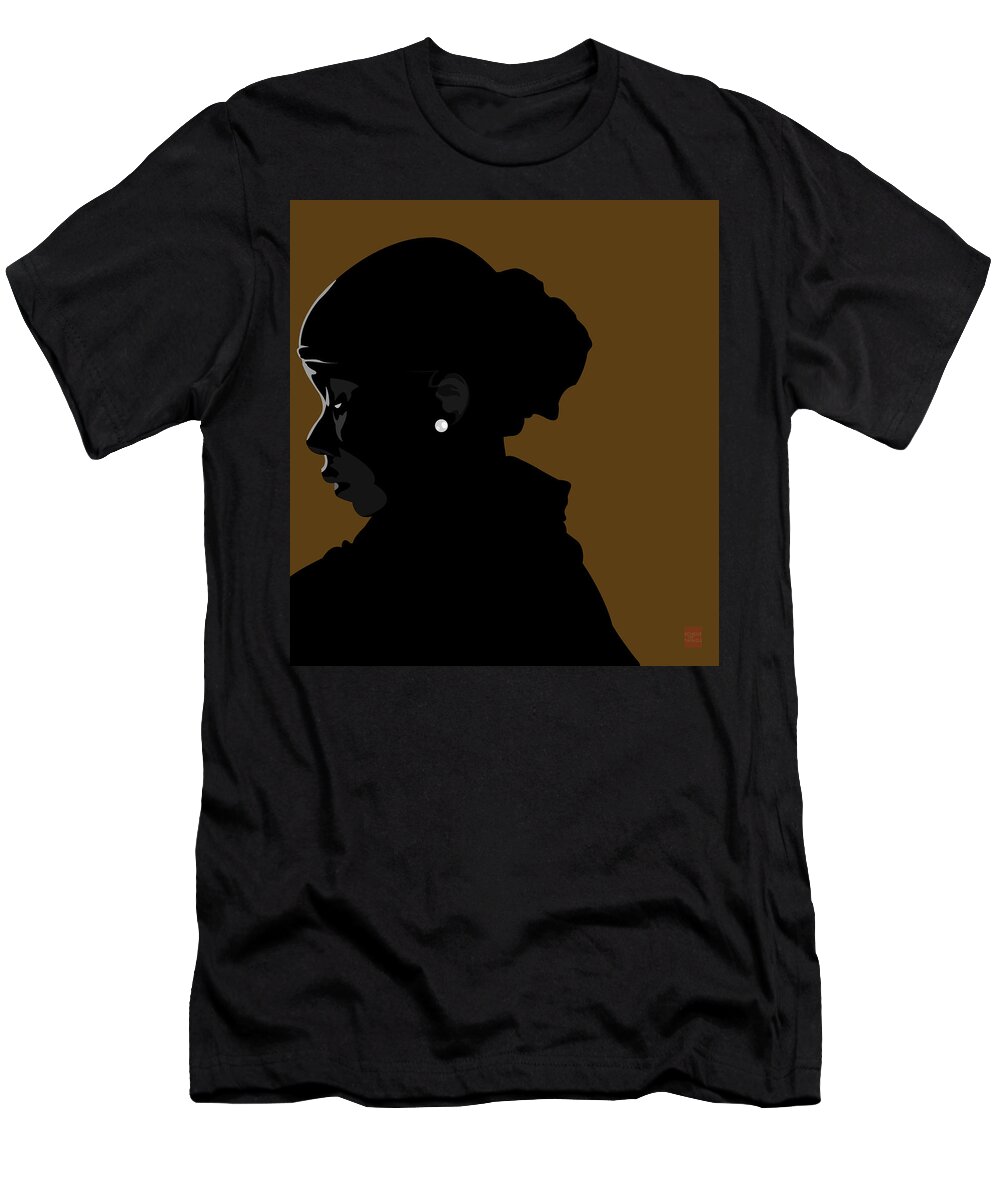  T-Shirt featuring the digital art Anisah by Scheme Of Things Graphics