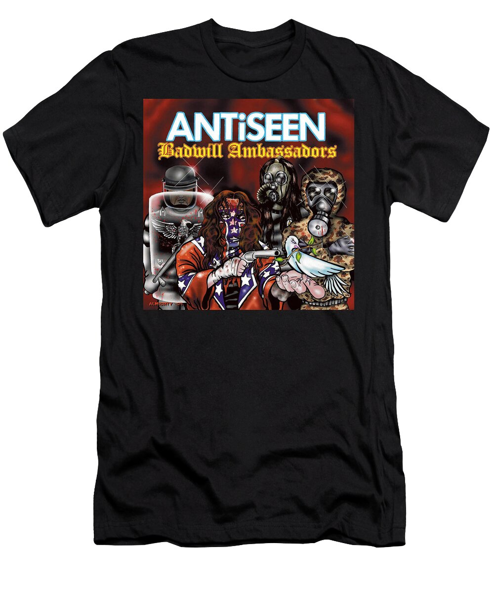 strå træt præmie ANTiSEEN - BADWILL AMBASSADORS cover T-Shirt by Ryan Almighty - Pixels