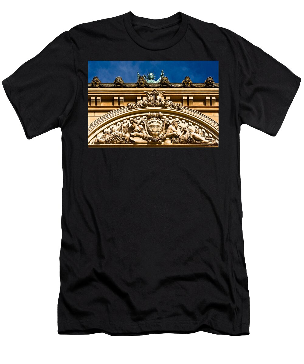 Sculpture T-Shirt featuring the photograph Architecture Industrie by Christopher Holmes