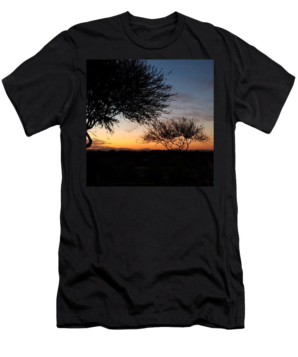 Arizona T-Shirt featuring the photograph Arizona Sunset by Vic Ritchey