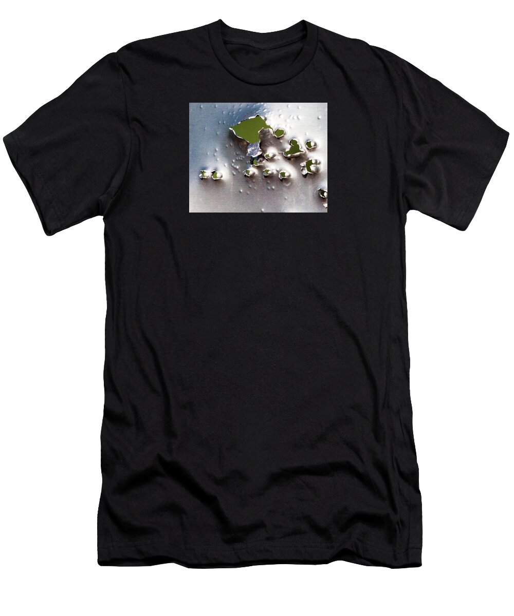 Bill Kesler Photography T-Shirt featuring the photograph Dimpled And Ripped by Bill Kesler