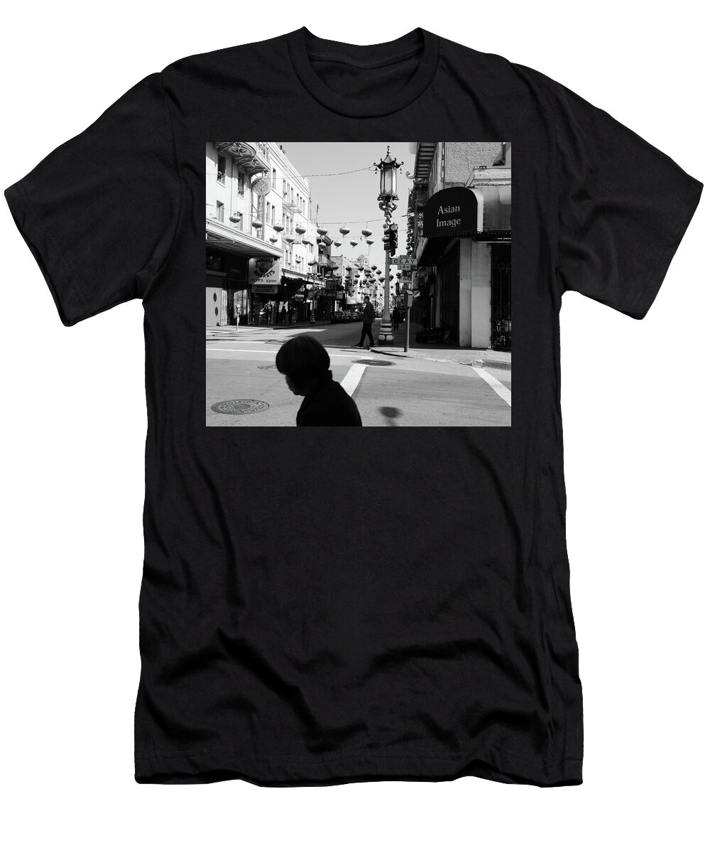 Street Photography T-Shirt featuring the photograph Asian Image by J C