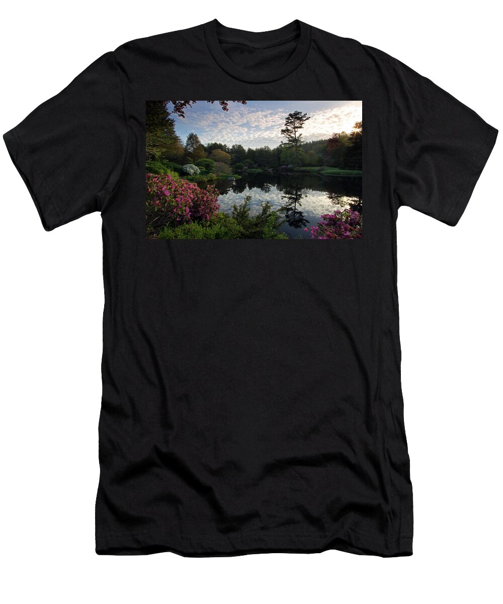 Asticou Azalea Garden T-Shirt featuring the photograph Asticou Azalea Garden by Juergen Roth