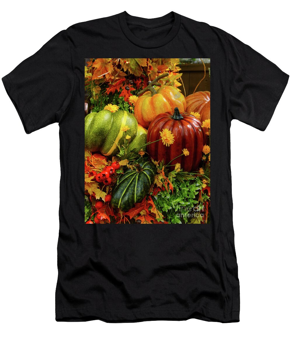Autumn T-Shirt featuring the photograph Autumn Grouping by Jennifer White