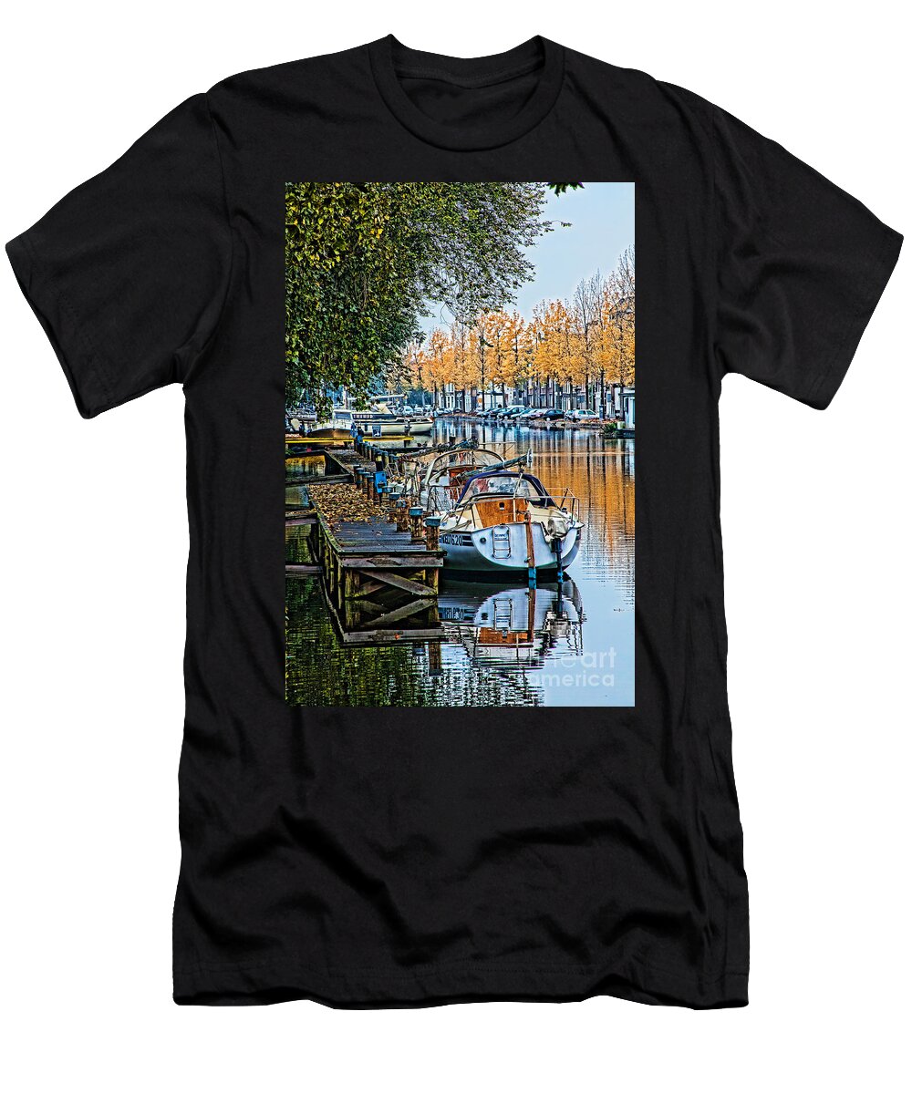 Gouda T-Shirt featuring the photograph Autumn in Holland-2 by Casper Cammeraat