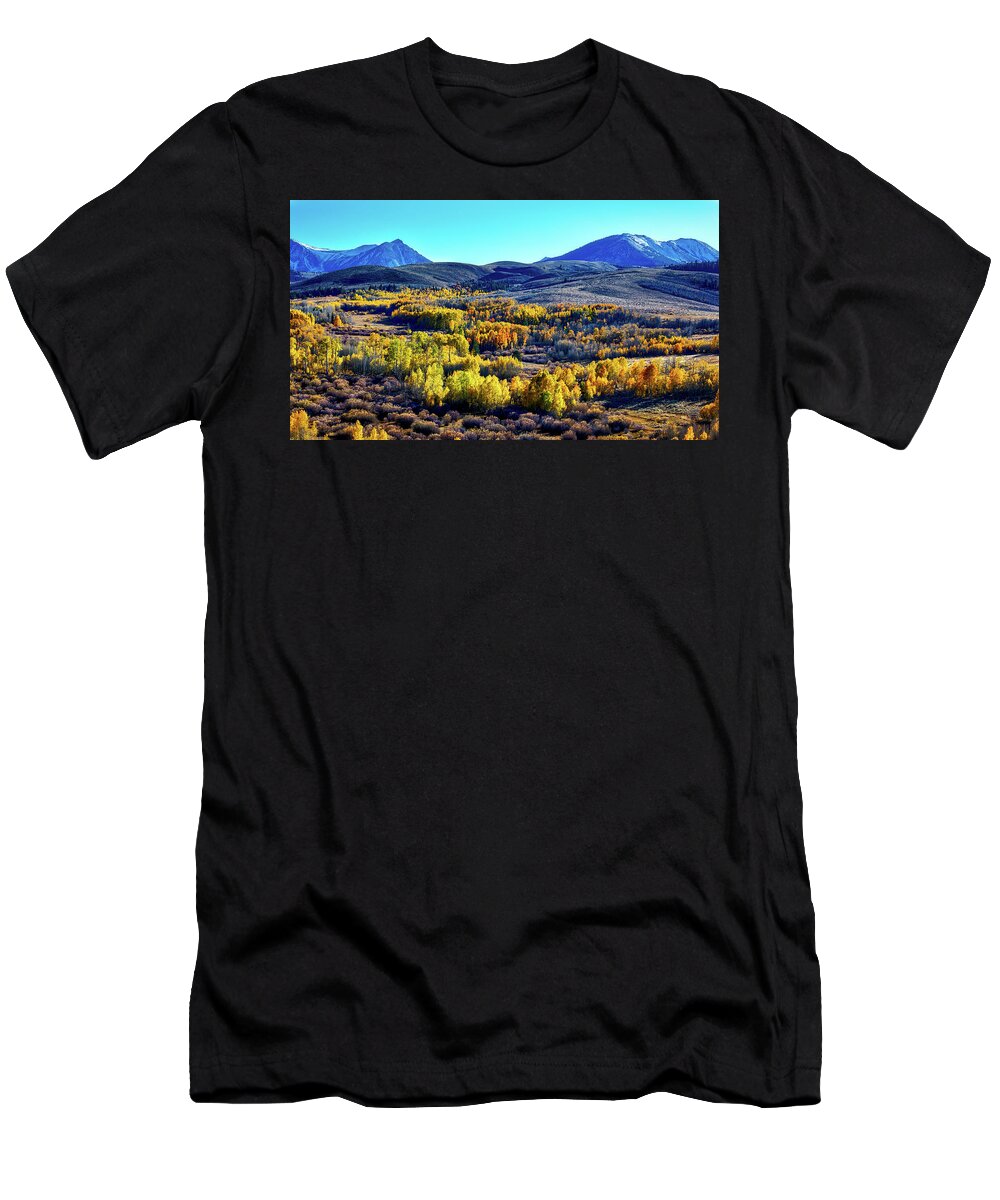 Yosemite T-Shirt featuring the photograph Autumn in Yosemite by Mountain Dreams