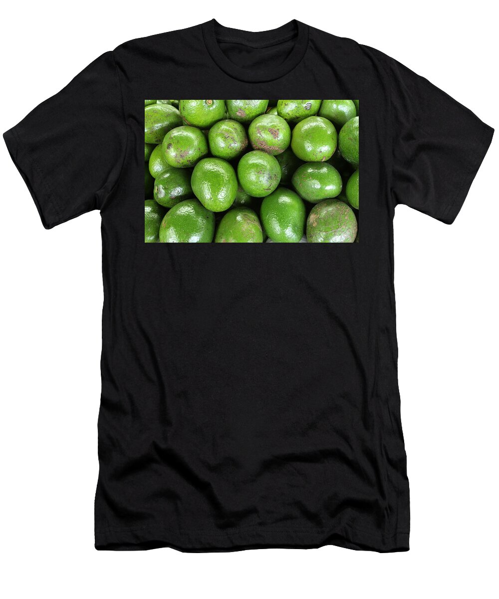 Food T-Shirt featuring the photograph Avocados 243 by Michael Fryd