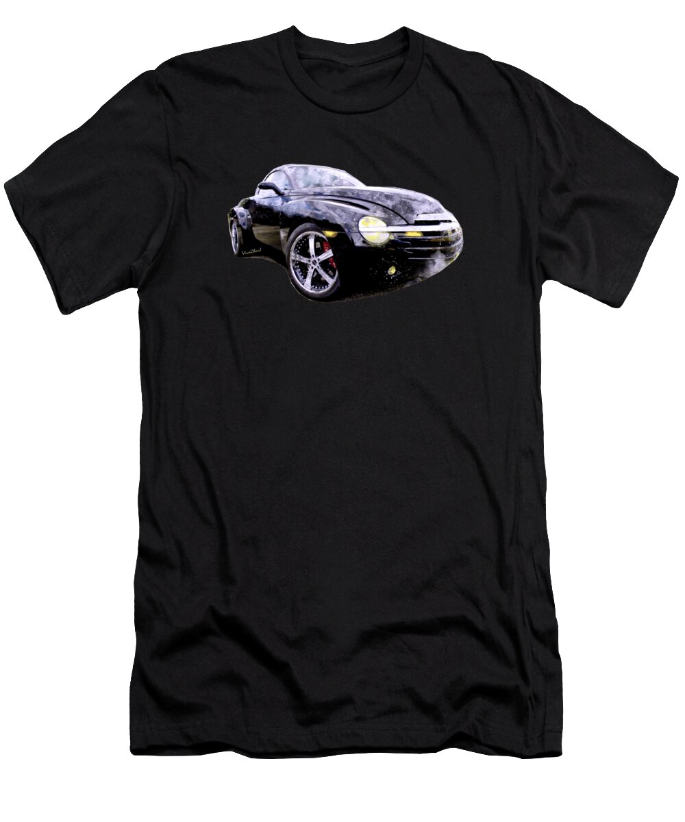 Ussr T-Shirt featuring the photograph Chevy SSR Back in the USSR Posh Pickup Party by Chas Sinklier