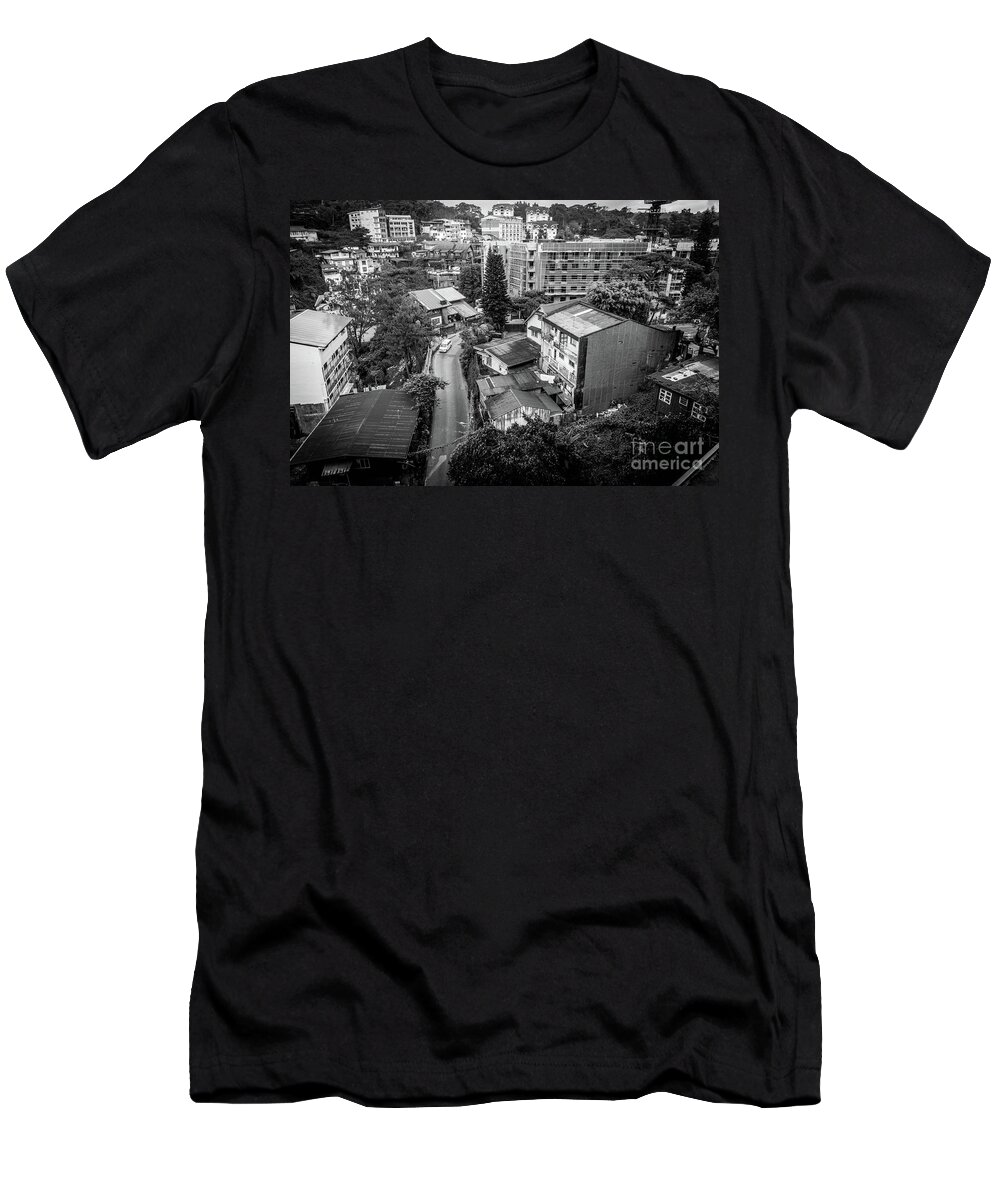 Baguio City T-Shirt featuring the photograph Baguio City on High by Donald Carr