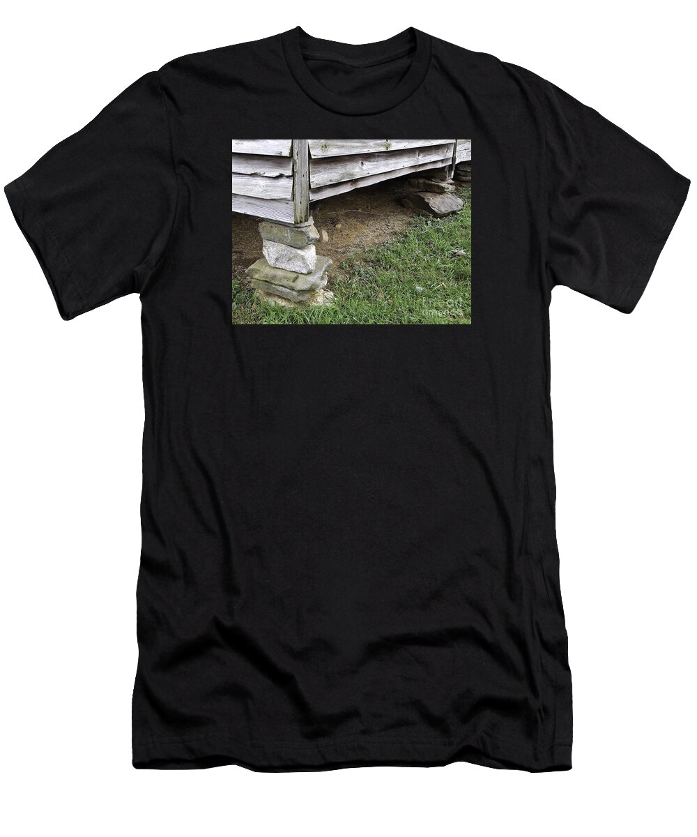 Tennessee T-Shirt featuring the photograph Balancing A Building by Phil Perkins