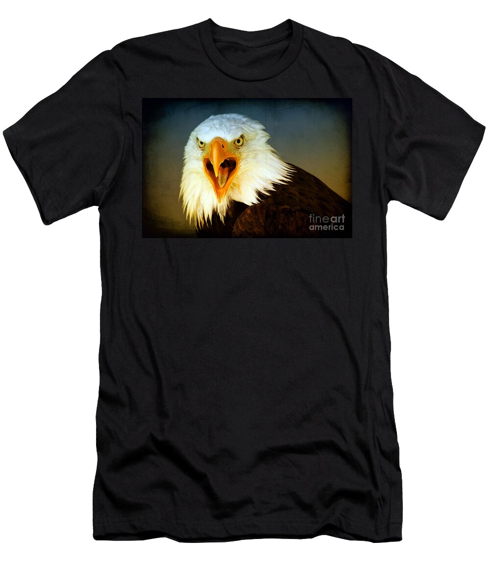 Bird T-Shirt featuring the photograph Bald Eagle 3 by Teresa Zieba