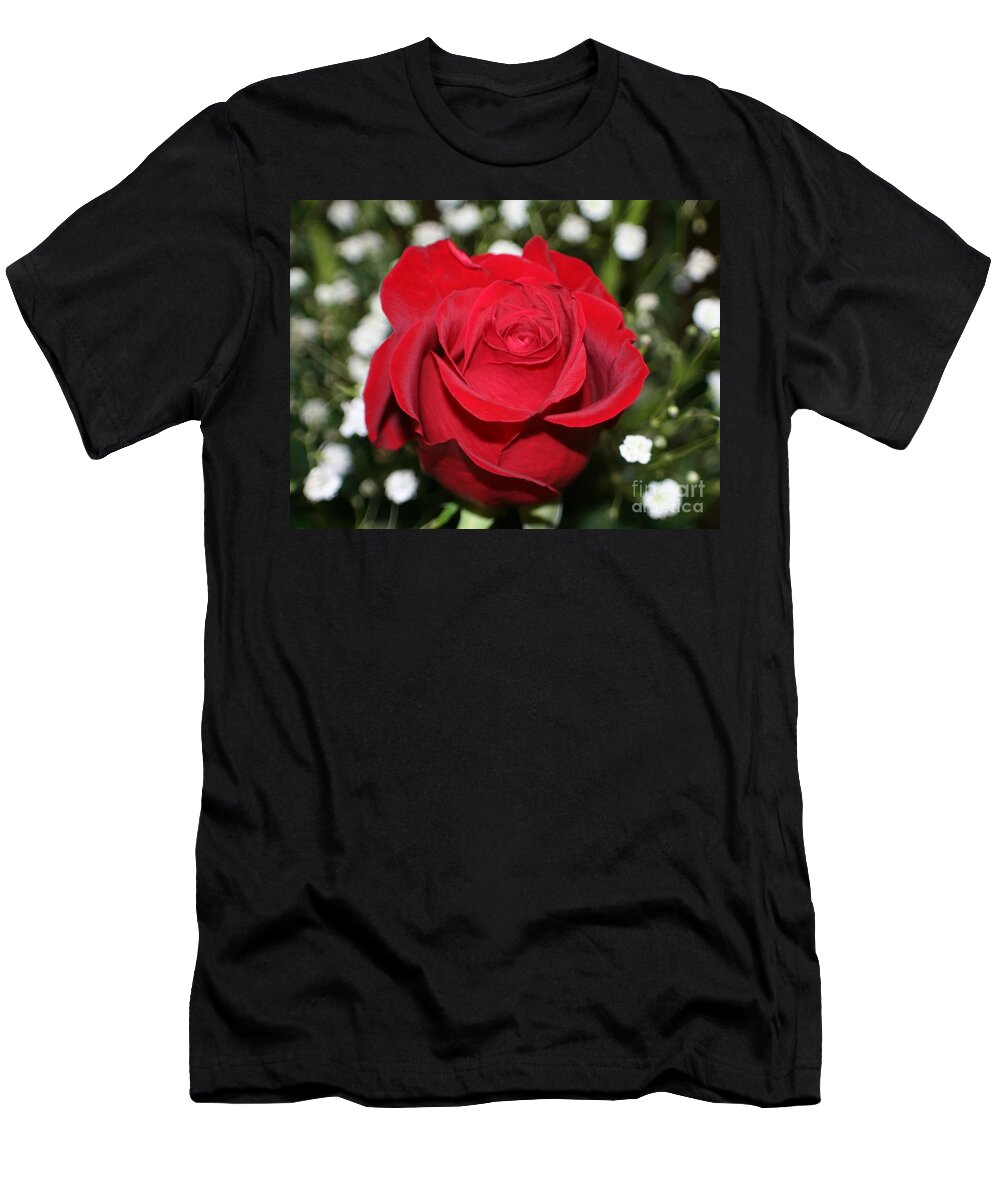 Flower T-Shirt featuring the photograph Be Mine by Barbara S Nickerson