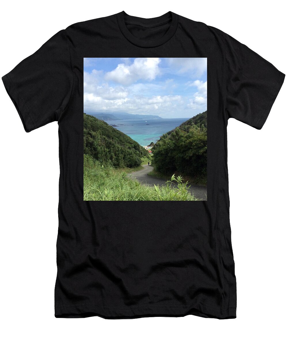 Beach T-Shirt featuring the photograph Beach by Kumiko Izumi