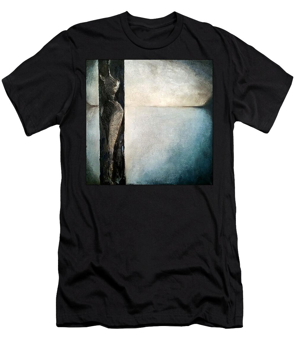  T-Shirt featuring the painting Beautiful Secrets by James Lanigan Thompson MFA