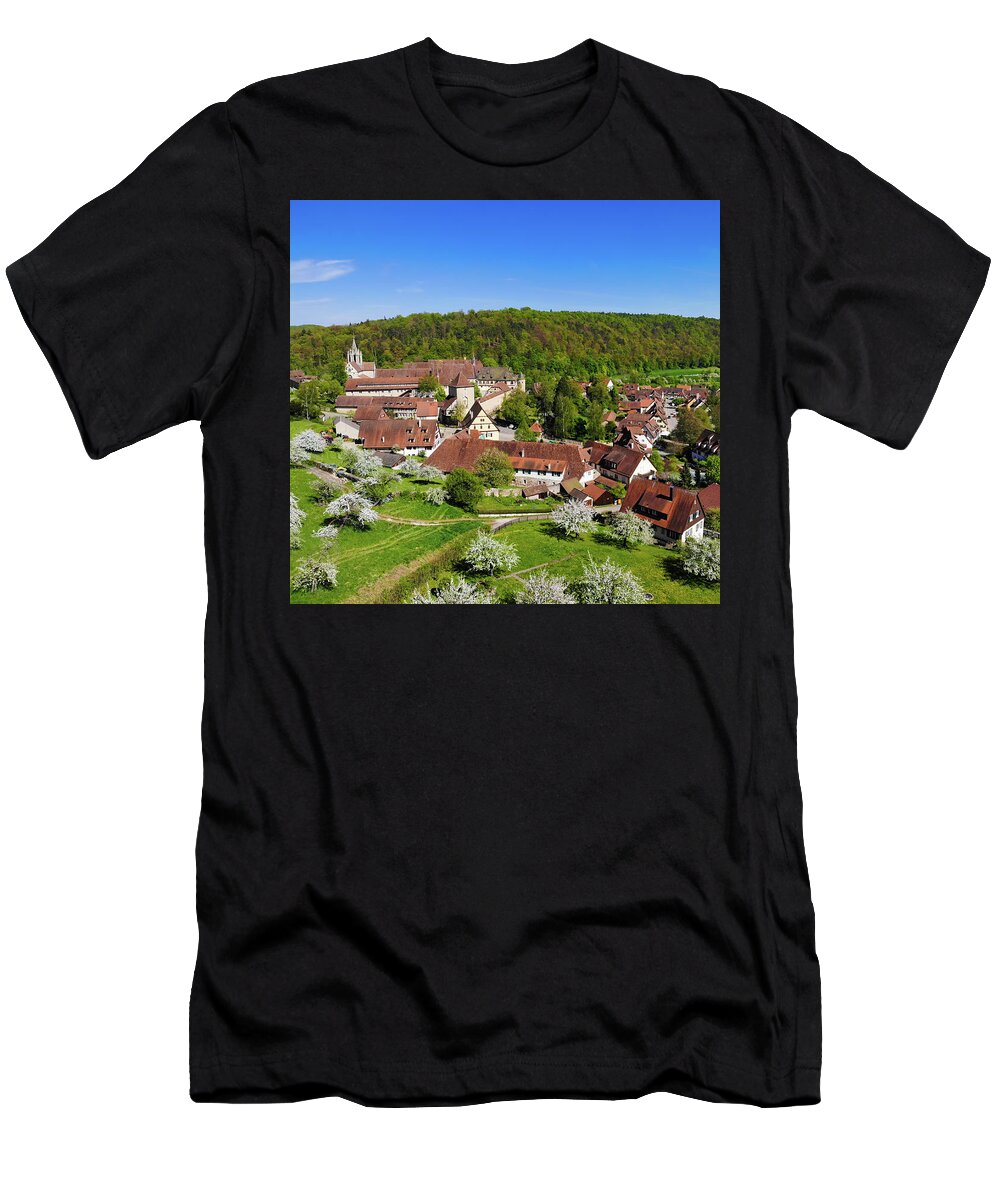 Bebenhausen T-Shirt featuring the photograph Bebenhausen idyllic old village in Germany by Matthias Hauser