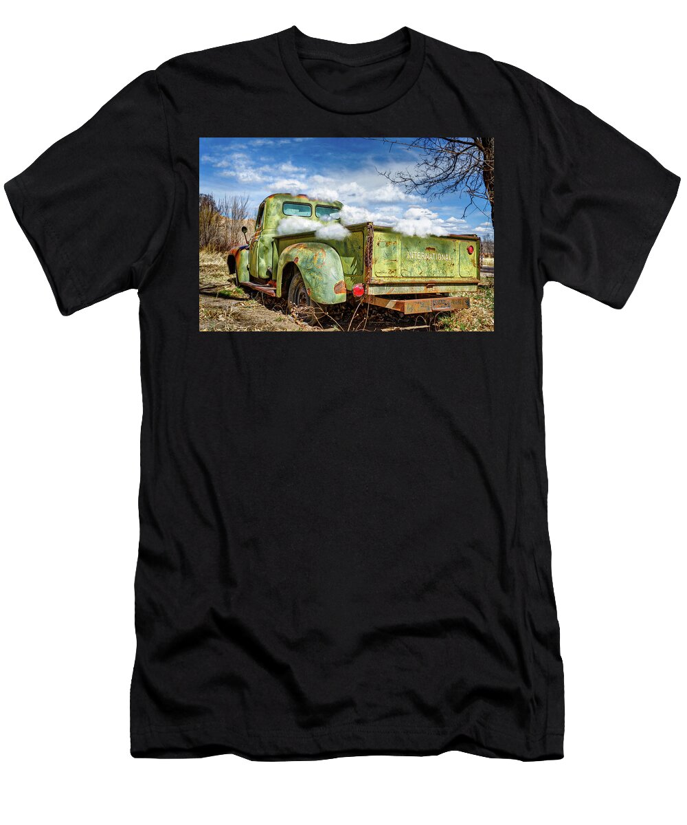 Abiquiu T-Shirt featuring the photograph Bed full of clouds by Robert FERD Frank