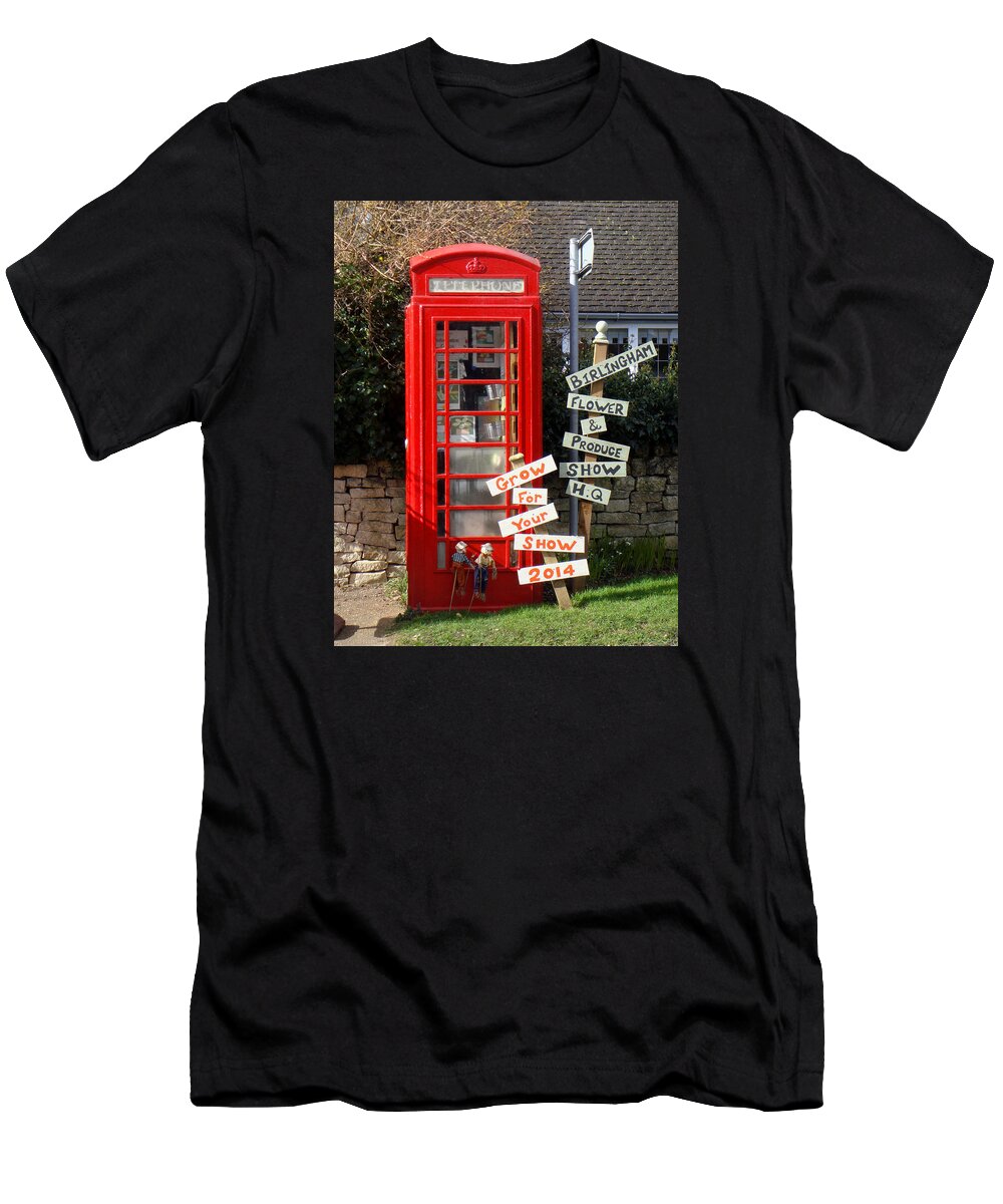 Telephone T-Shirt featuring the photograph Before the Web by Roberto Alamino