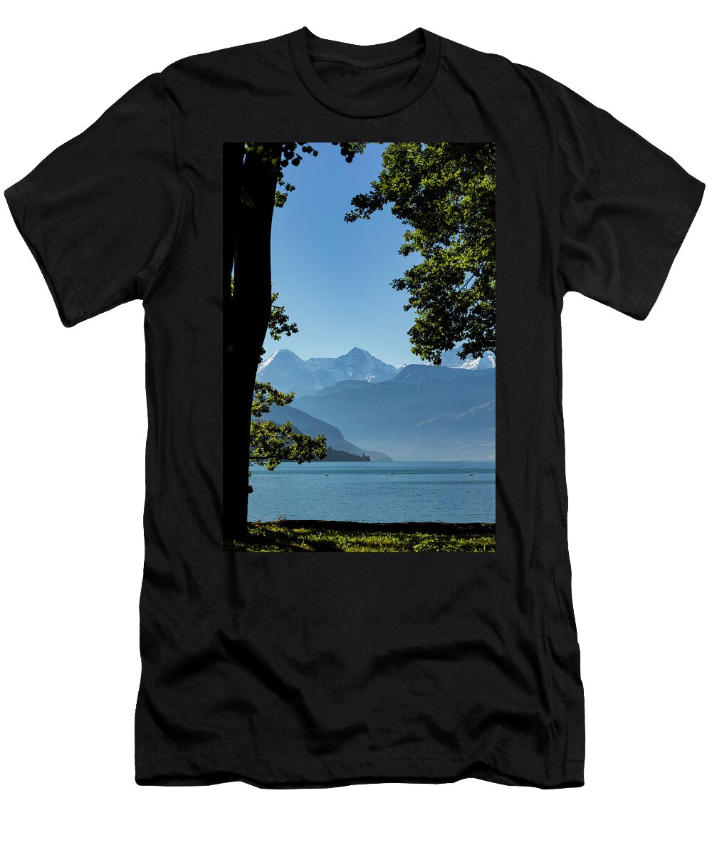 Eiger T-Shirt featuring the photograph Bernese Oberland by Andy Myatt