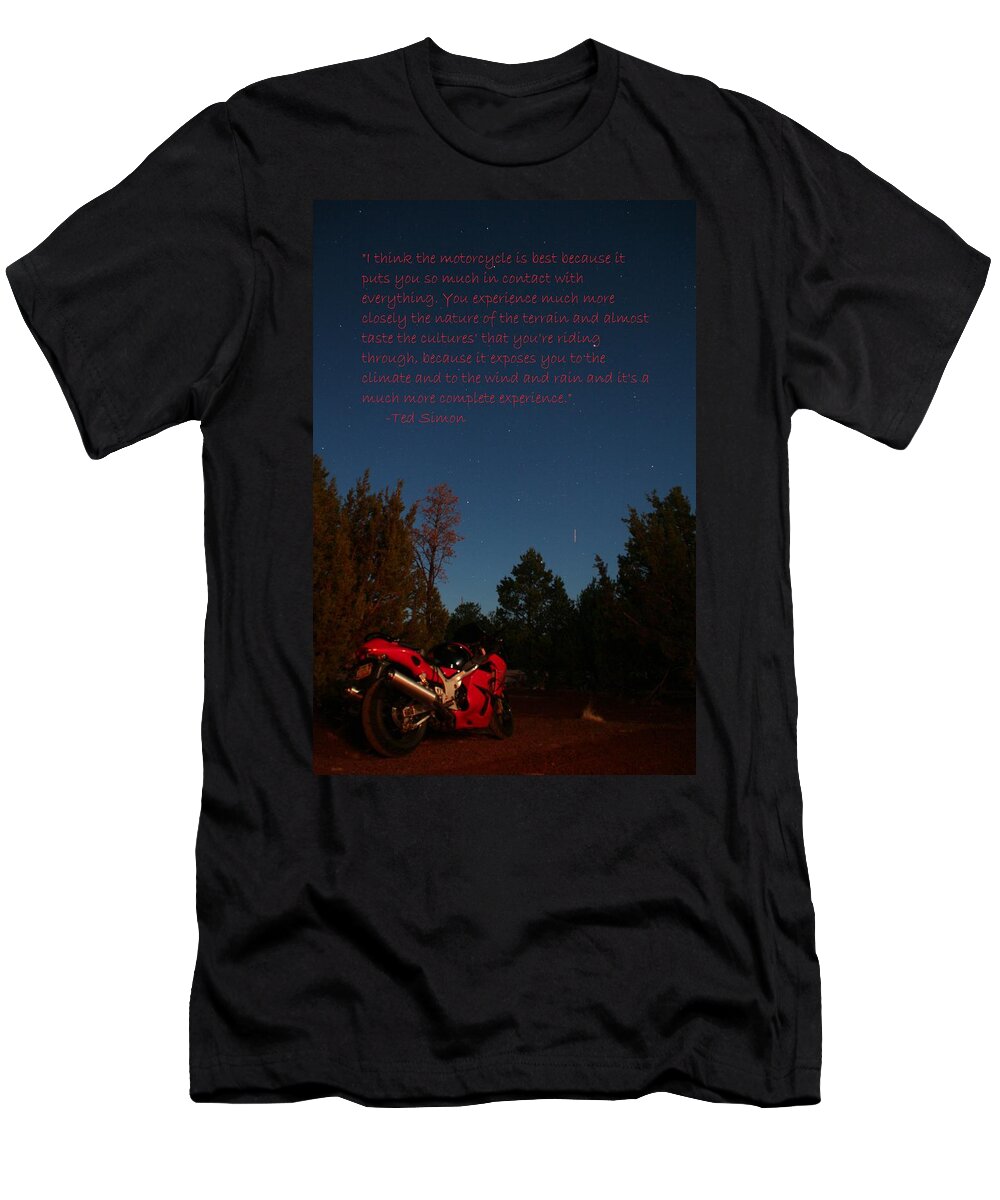 Travel T-Shirt featuring the photograph Best way to travel by David S Reynolds