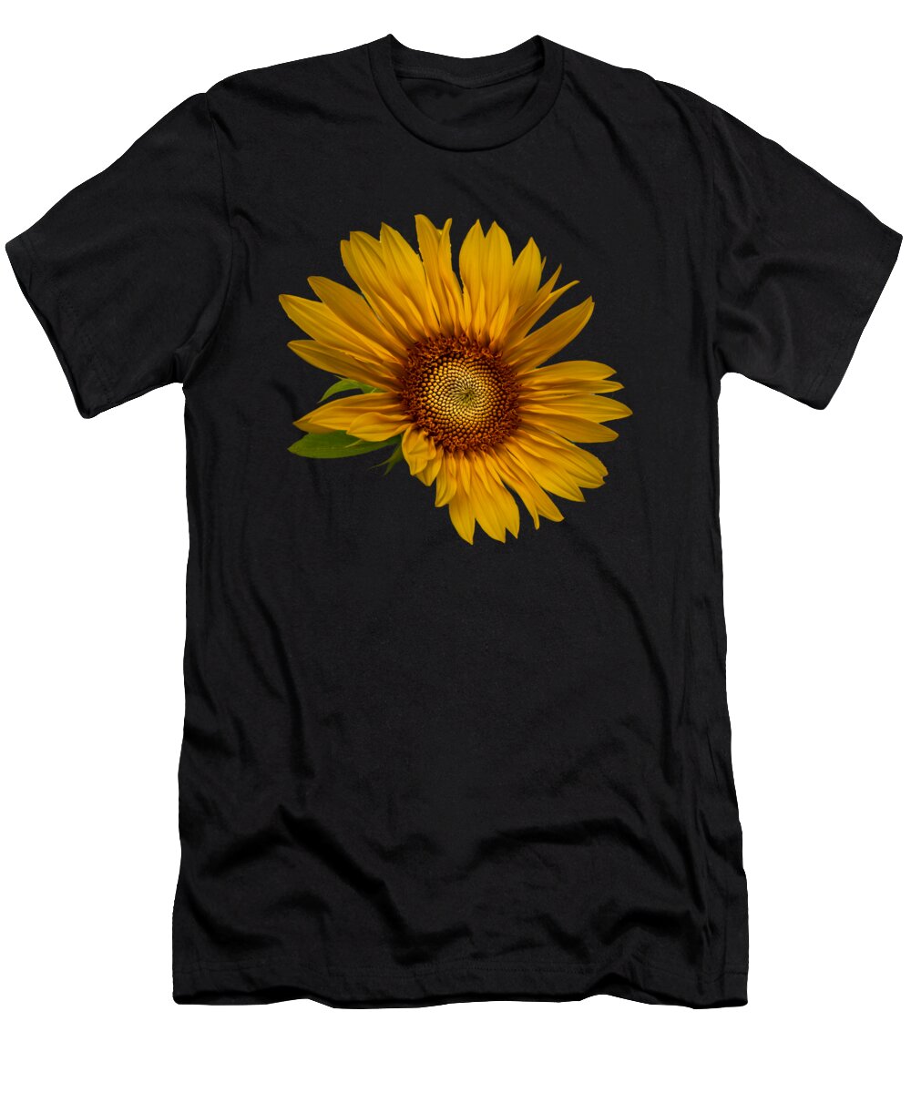 Art T-Shirt featuring the photograph Big Sunflower by Debra and Dave Vanderlaan