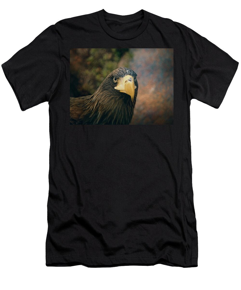 Bird T-Shirt featuring the photograph Bird Of Prey by Maria Angelica Maira