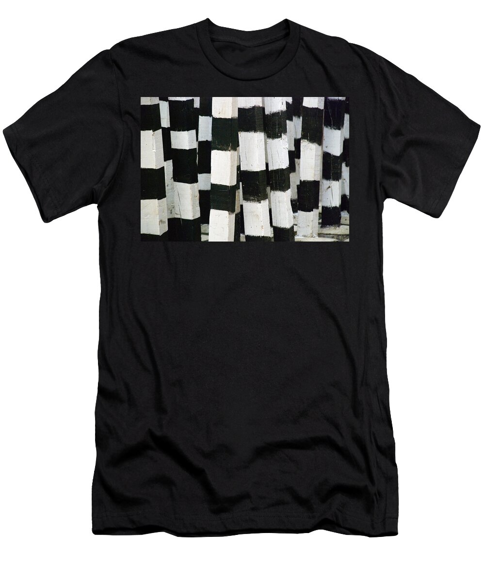 Skip Hunt T-Shirt featuring the photograph Blanco y Negro by Skip Hunt
