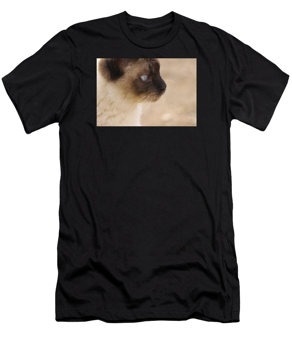 Siamese T-Shirt featuring the photograph Bonzai profile by Sandra Dalton