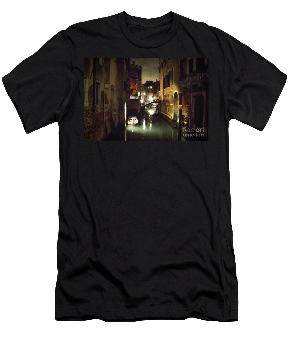 Venice T-Shirt featuring the photograph Buona Notte by Becqi Sherman