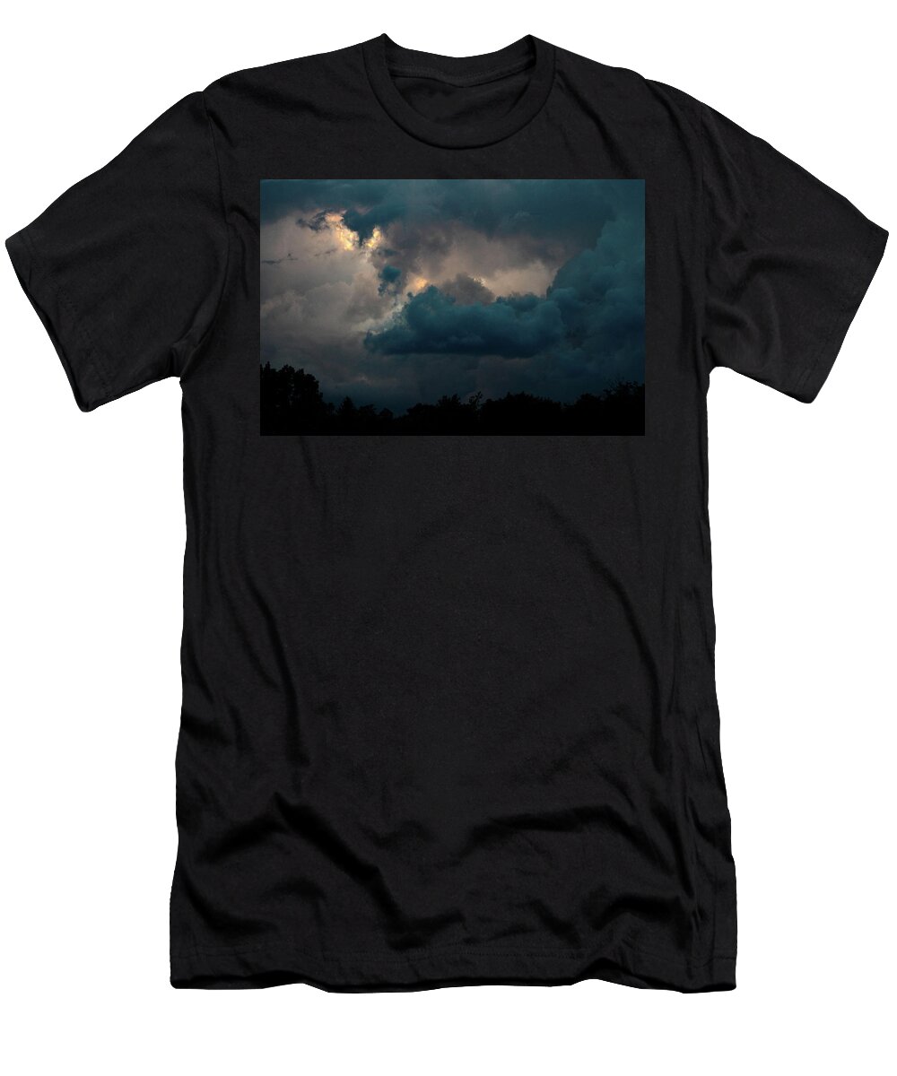 Storm Clouds T-Shirt featuring the photograph Call of the Valkerie by Bruce Patrick Smith