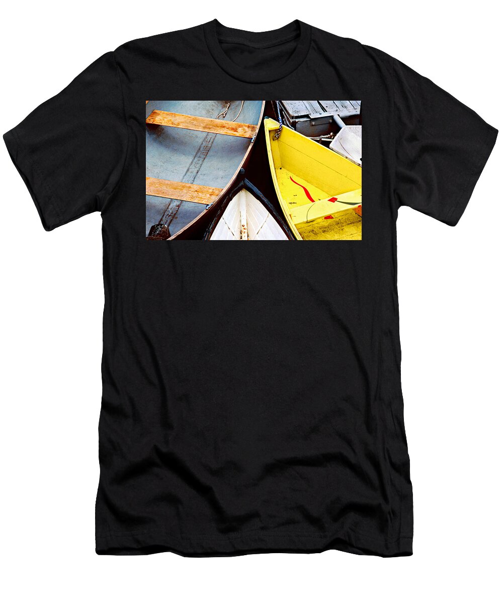 Dories T-Shirt featuring the photograph Camden Dories Photo by Peter J Sucy