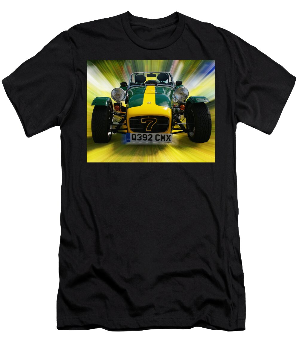 Caterham 7 T-Shirt featuring the photograph Caterham 7 by Chris Day