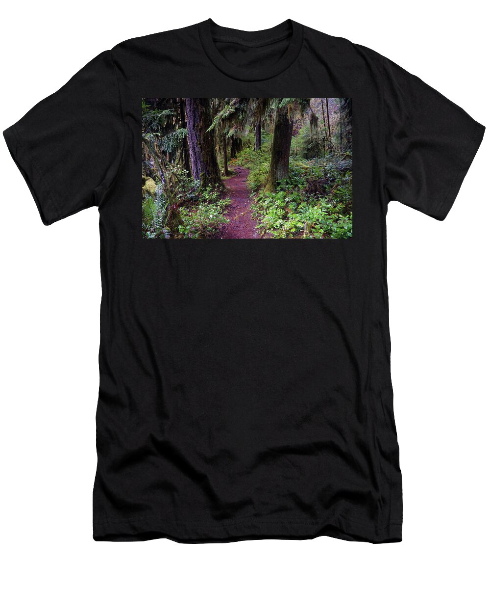 Nature T-Shirt featuring the photograph Cedar Creek Trail #3 by Ben Upham III